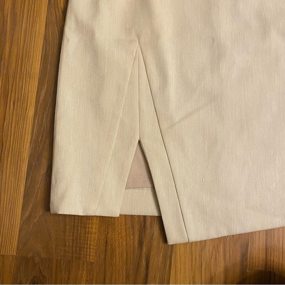 3/$15 Gianni Bini Pencil Skirt Tan Beige size 2 small - Picture 2 of 6